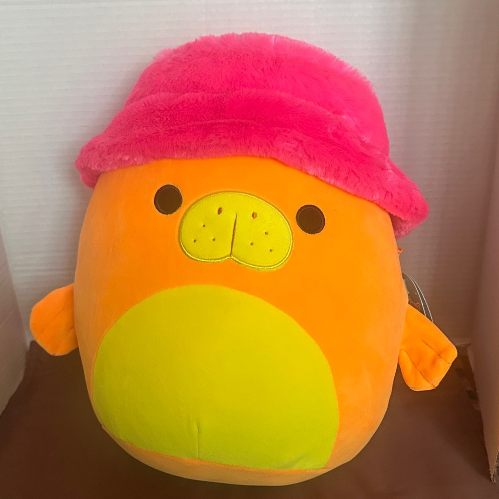 Squishmallows Barkev the Manatee-12"-NWT